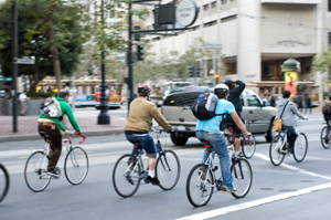Photo of cyclists